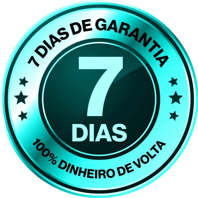 Selo de garantia de 7 dias